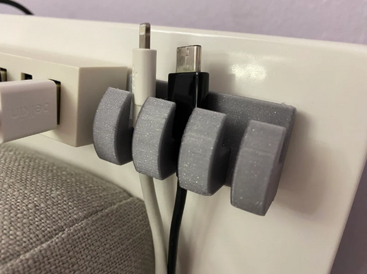 Cable Management Clips Pack 3D Print | Industrial Wire Organizers | UK Custom Printing