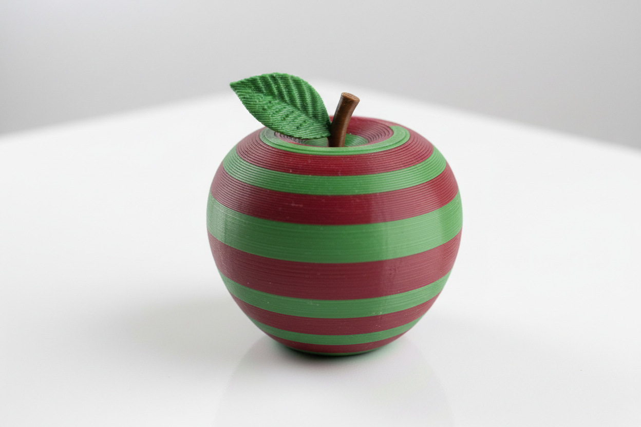 3d printed apple